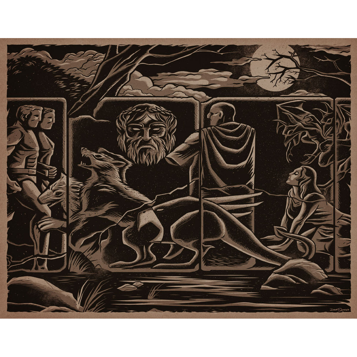 "Rise From Your Grave" Print