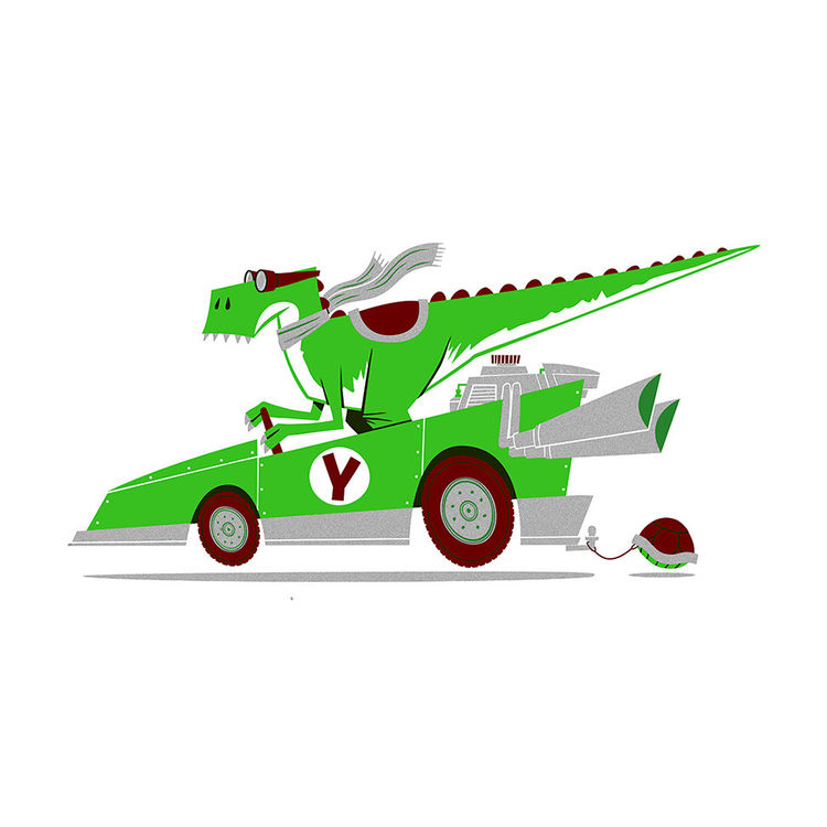 "Sunday Driver" Print by Doug LaRocca