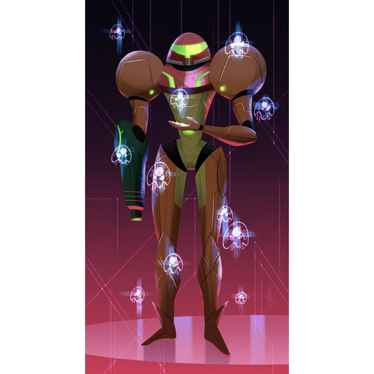 "Mother Metroid" Print