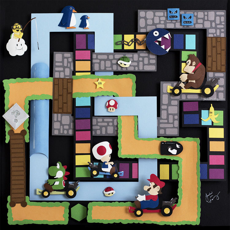 Mario Kart 64 by Jackie Huang