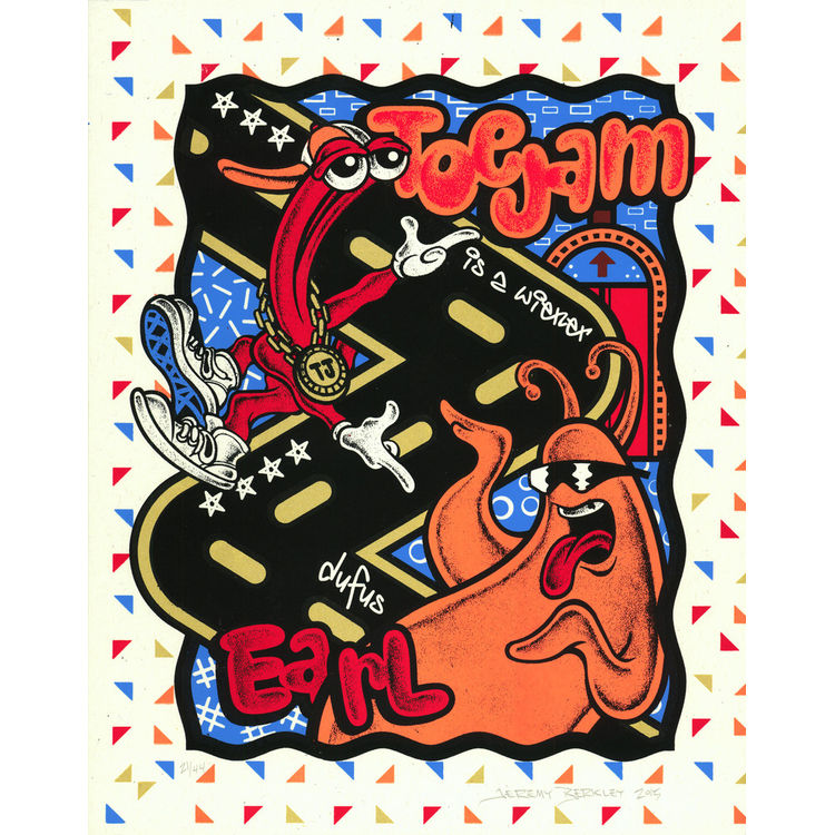 "Toejam & Earl" Print by Jeremy Berkley