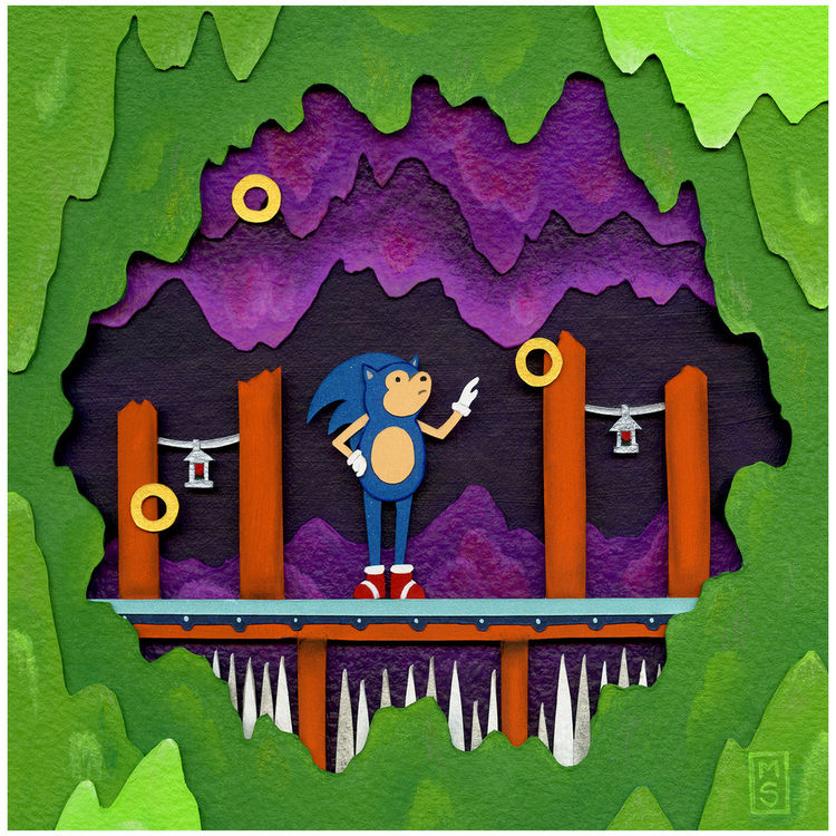 Mystic Cave Zone by Meghan Stratman