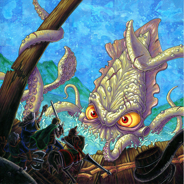 The Kraken Strikes! by Mike Bilz