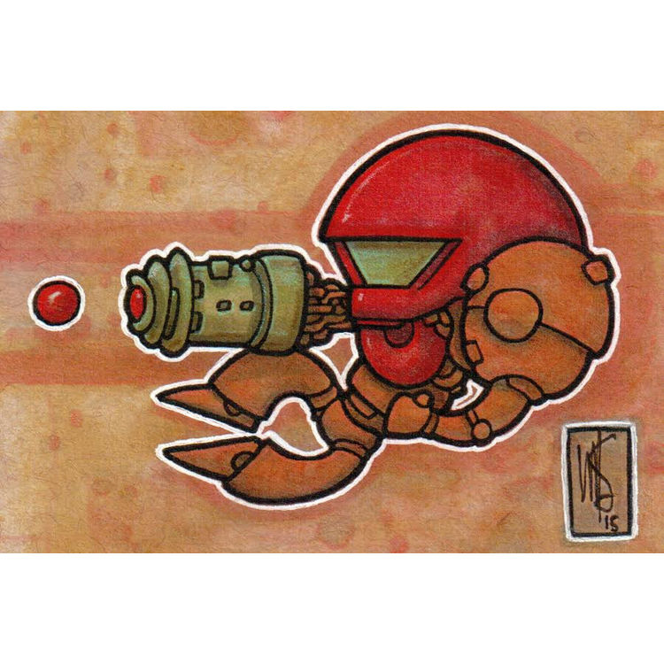 Small Samus by Wade Schin
