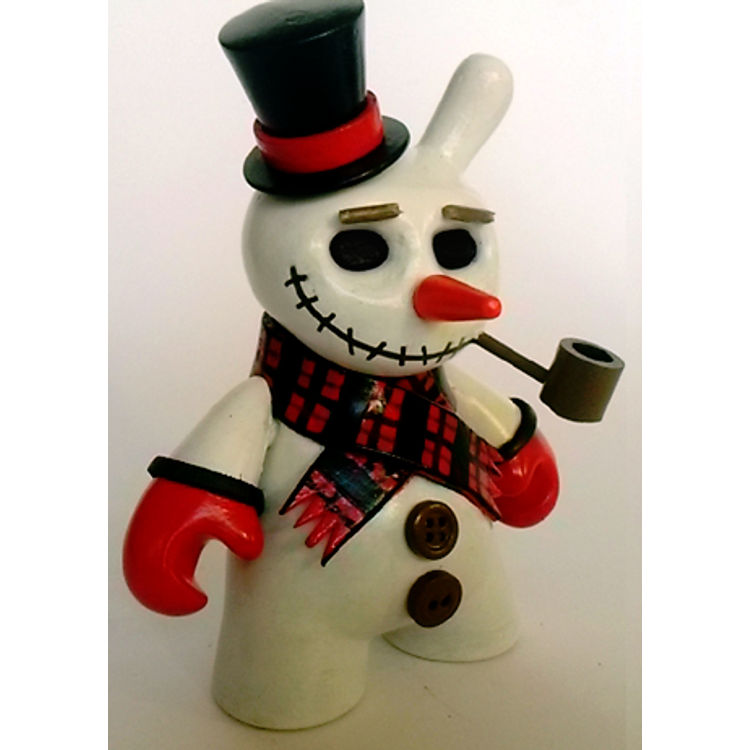 Snowman dunny (4'') by FER MG (Fer Mogica)