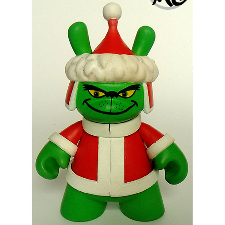 Grinch dunny-munny (4'') by FER MG (Fer Mogica)