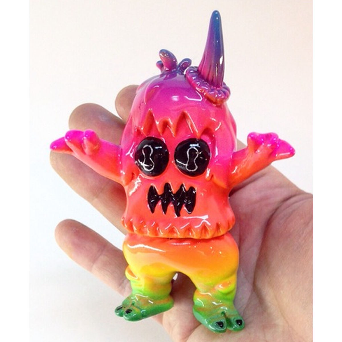 FLUORESCENT RAINBOW UGLY UNICORN
