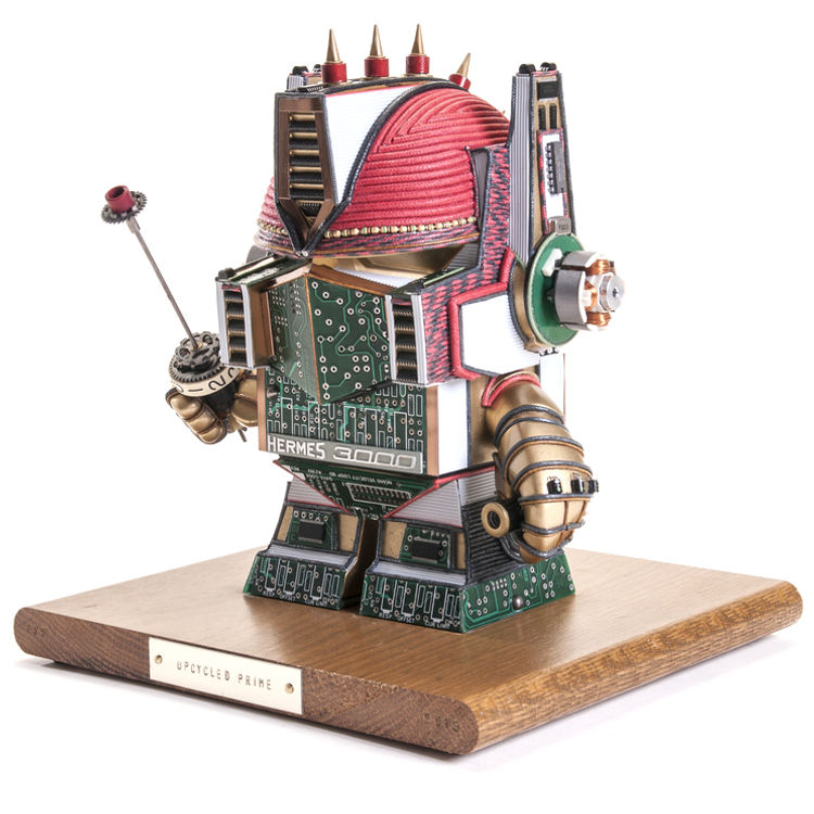 Upcycled Prime (Optimus Prime) by Gabriel Dishaw