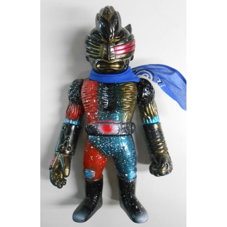 NeXT Mann True head rough sea (black molding / red blue paint / blue scarf) by Real X Head (Mori Katsura)