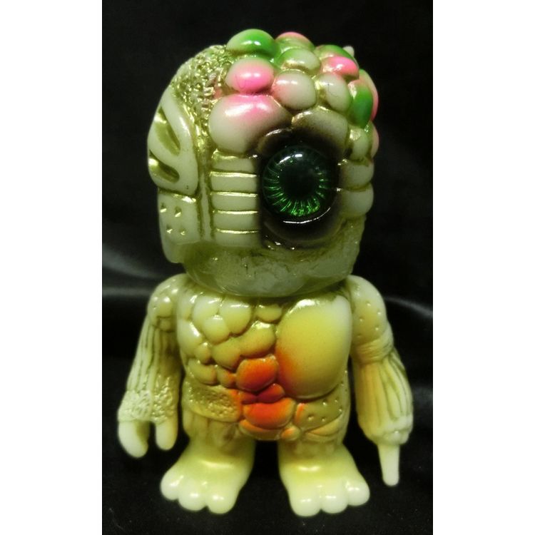 mutant chaos Mini size (a phosphorescent formed type / gold / yellow / o Ren di / pink / green paint / Doll eye green) by Real X Head (Mori Katsura)