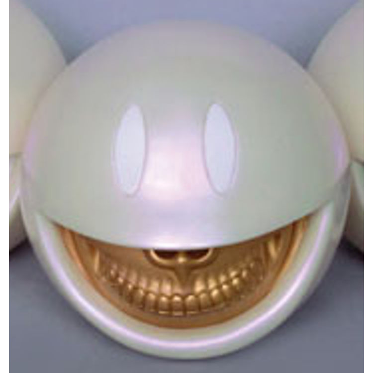 Smiley Grin Pearl Edition - Gold Grin by Ron English