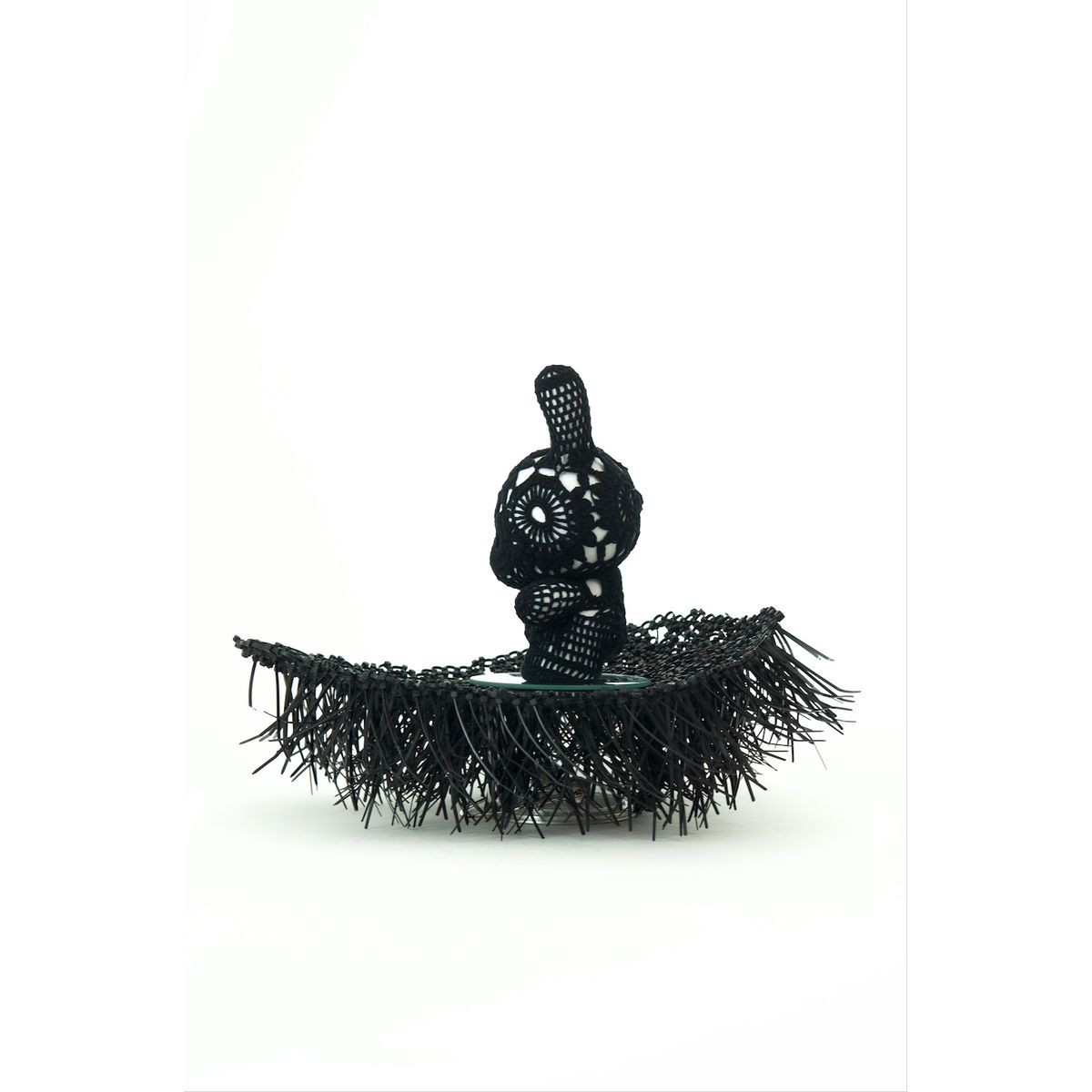 untitled (black) - 8"