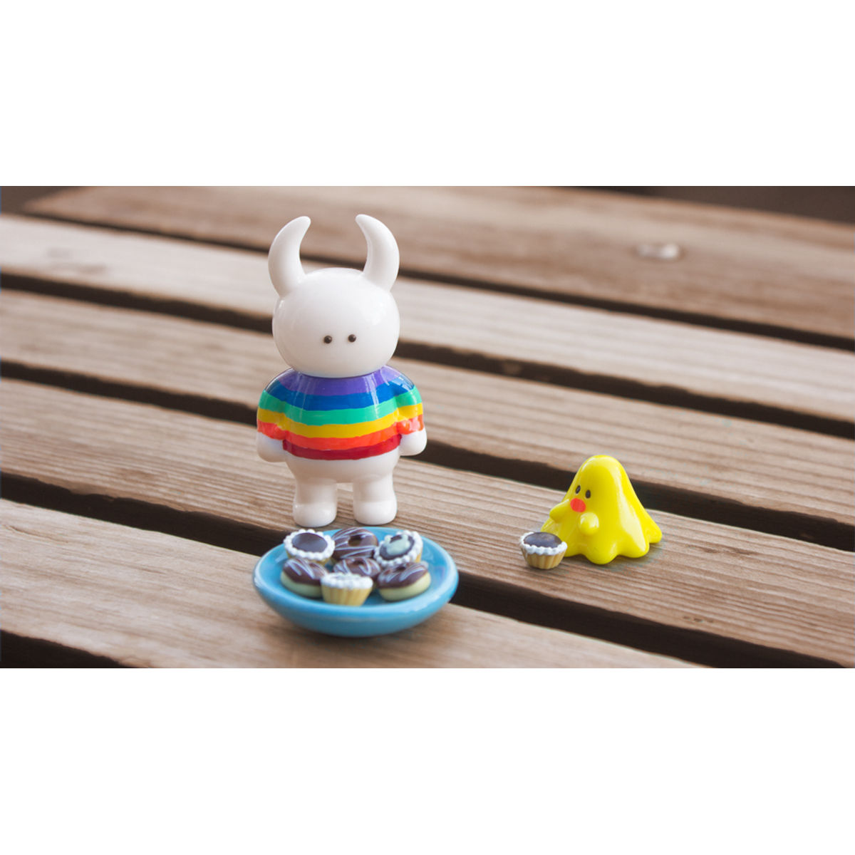 Miss Rainbow Uamou & Chicky Boo