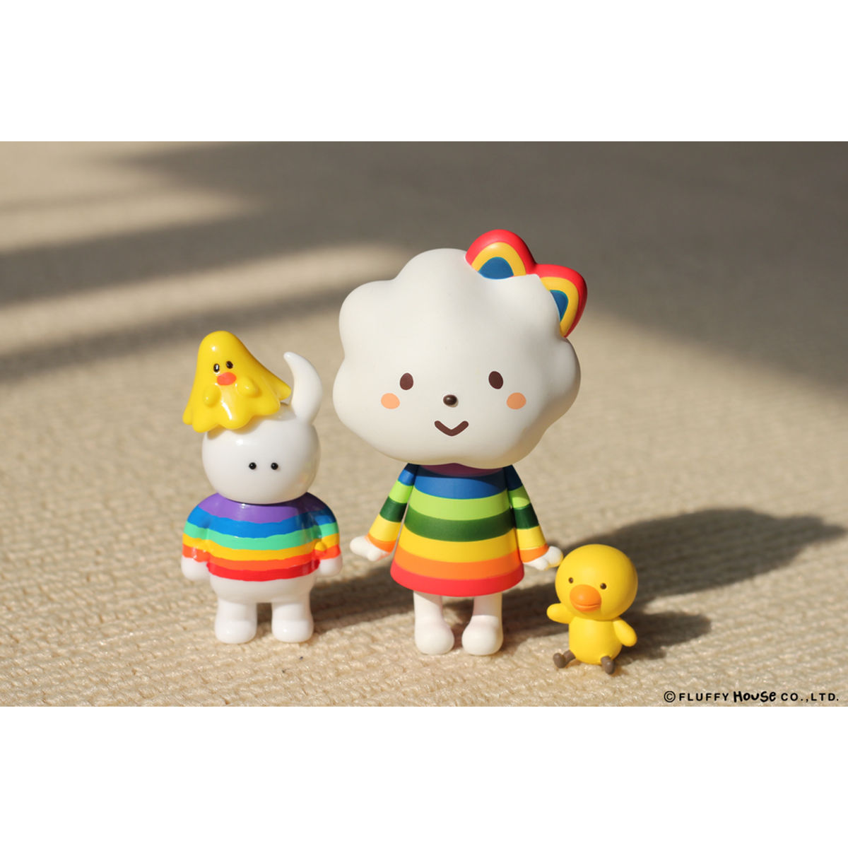 Miss Rainbow Uamou & Chicky Boo