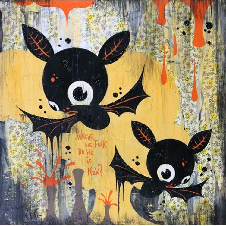 Bats by Camille Rose Garcia