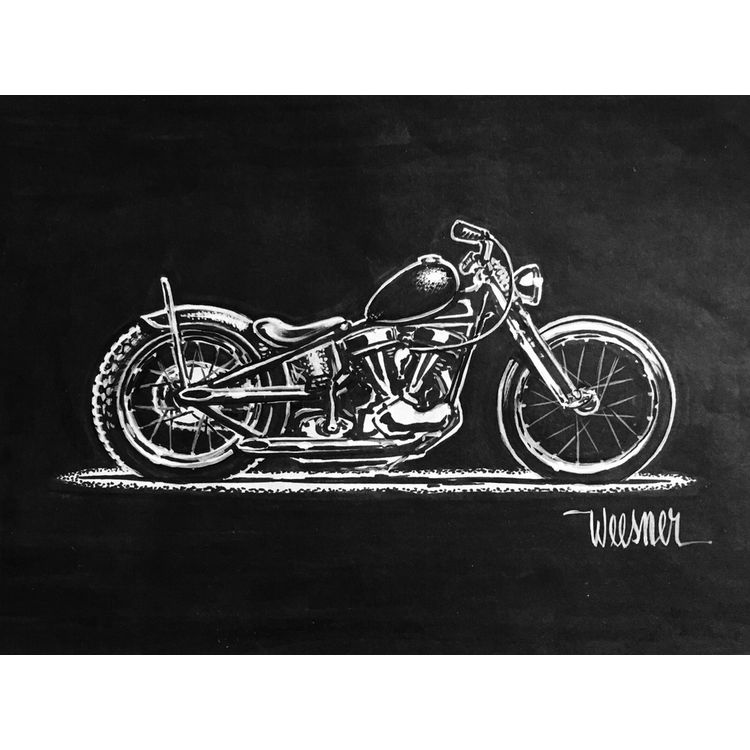 Panhead by Keith Weesner