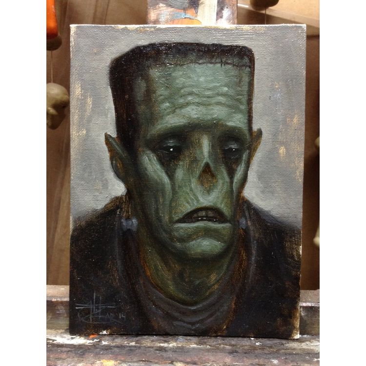 Frankenstein (Study) by Chet Zar