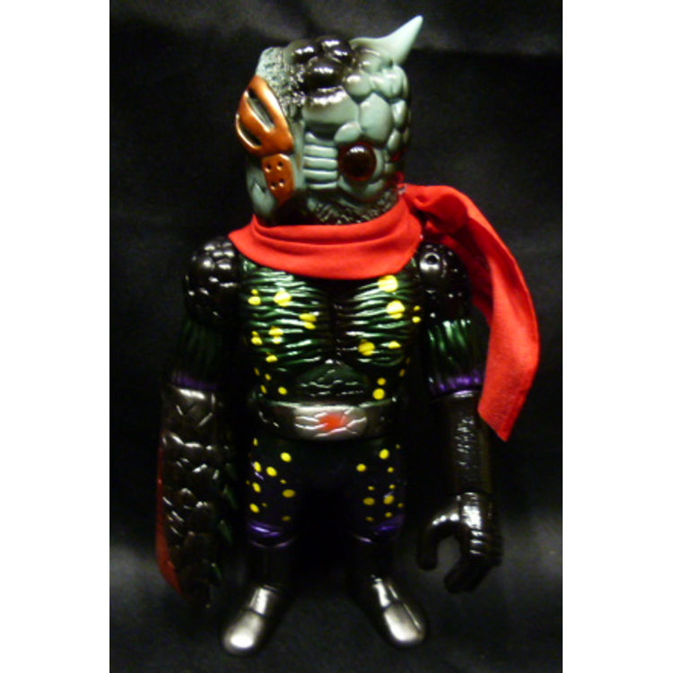 chaos man Braid (black molding / meta-green / purple / yellow / red muffler) by Real X Head (Mori Katsura)