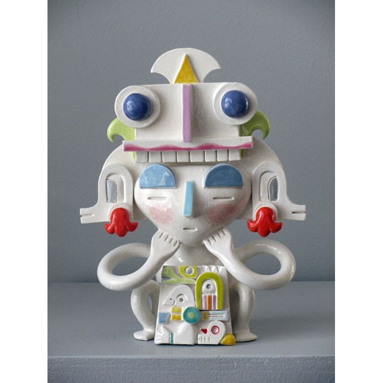 Little White Rain Goddess by Max Lehman