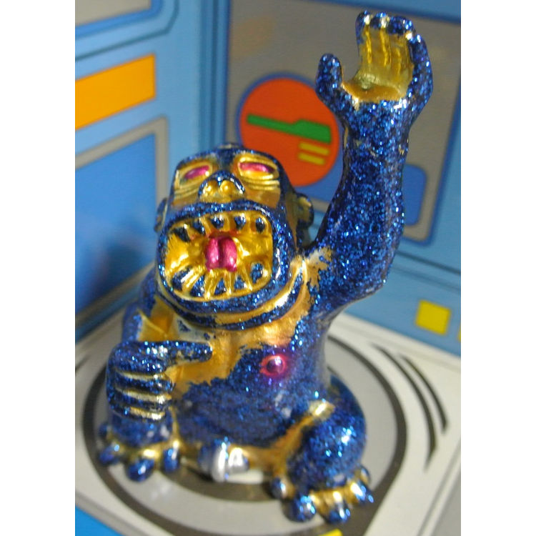 Monstre Ape - Glitter Bomb Blue Metal by Monstrehero