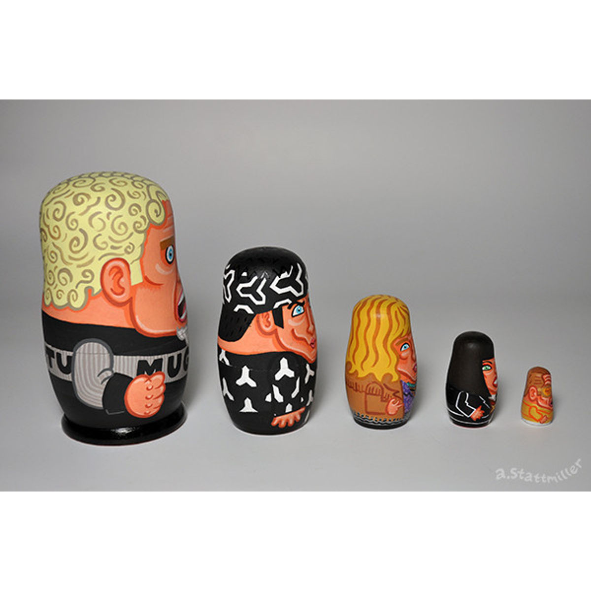 Zoolander Nesting Dolls