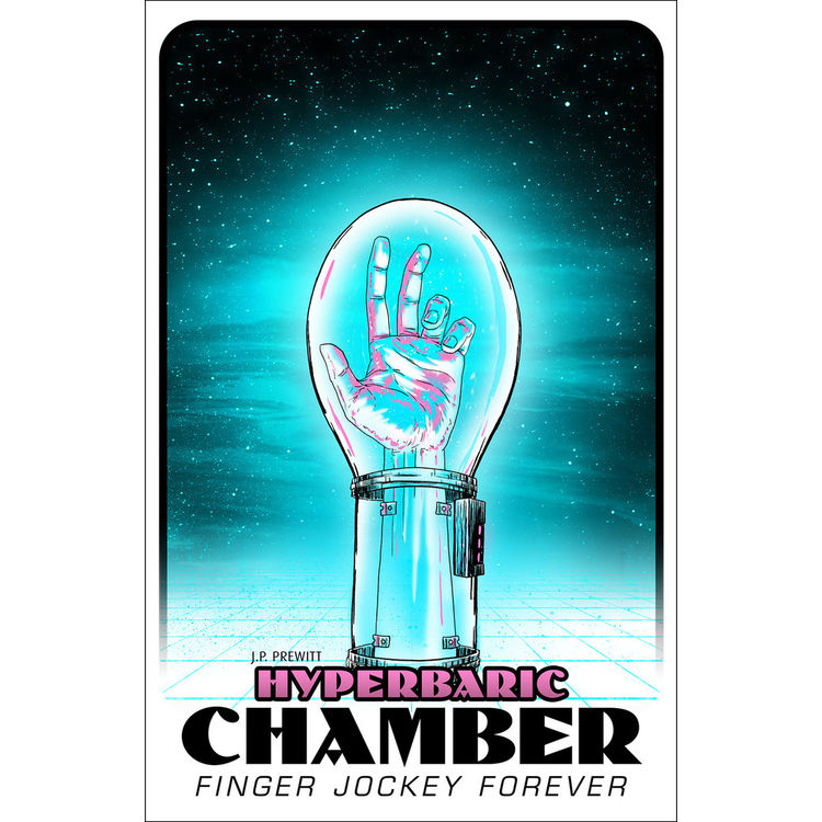 "J.P. Prewitt's Hyperbaric Chamber" Print by Barry Blankenship