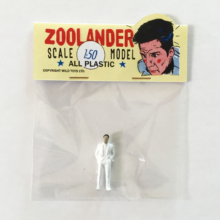 Derek Zoolander Male Model Scale Model (Funeral Derek) by Chris Walker