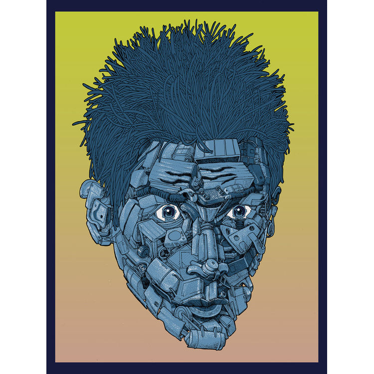 "Blue Steel" Print by Dave Kloc