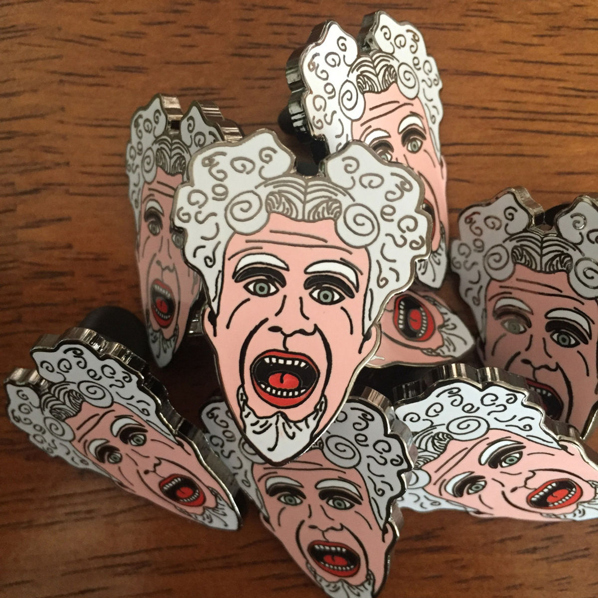 "Obey!" Pin