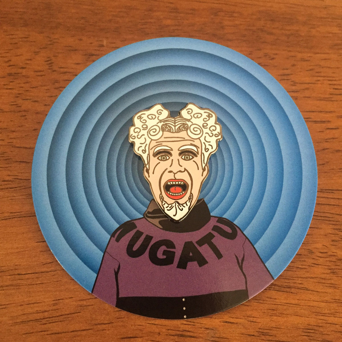 "Obey!" Pin