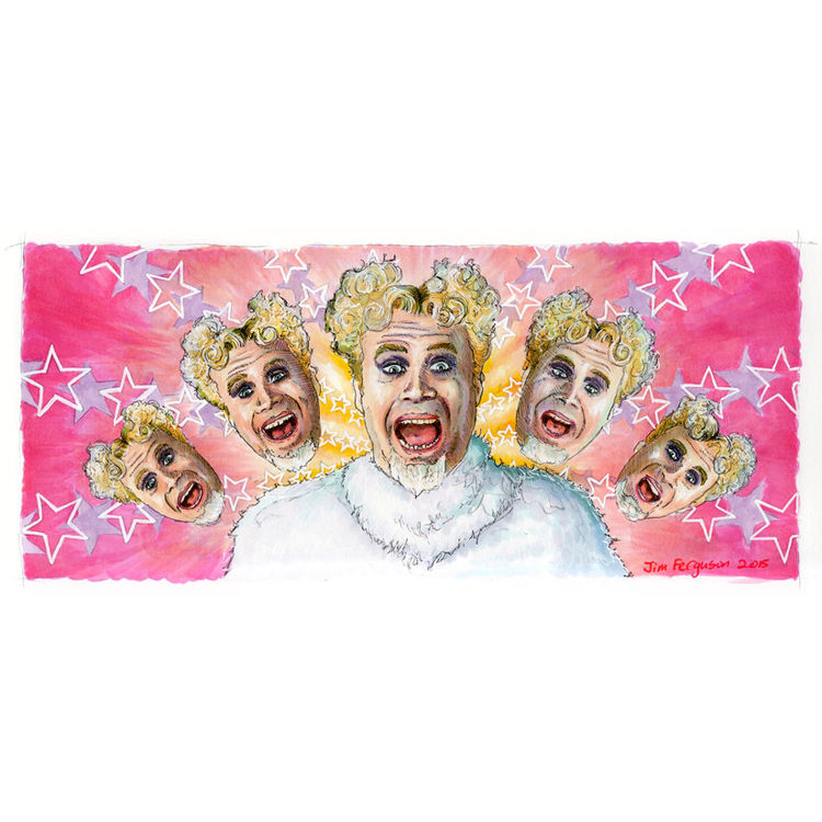 "Happy" Print by Jim Ferguson