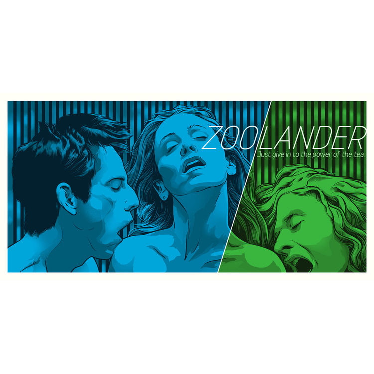 "Just Give In to Power of the Tea" Print by Joshua Budich