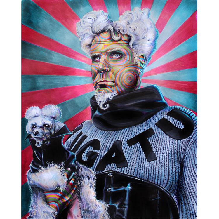 "Obey my Dog" Print by Joshua Roman