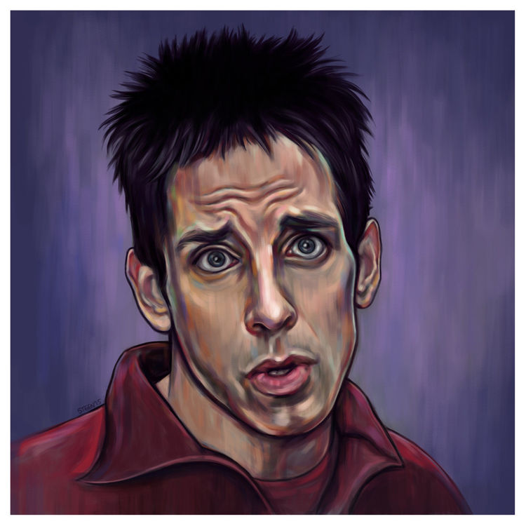 "2 Cool 4 School" Print by Justine 'Steen' Pulles
