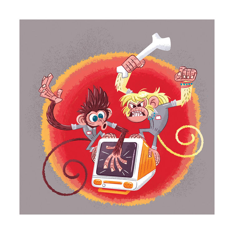 "Trained Professionals" Print by Miranda Dressler