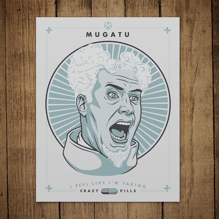 "Crazy Pills" Print by Ronlewhorn