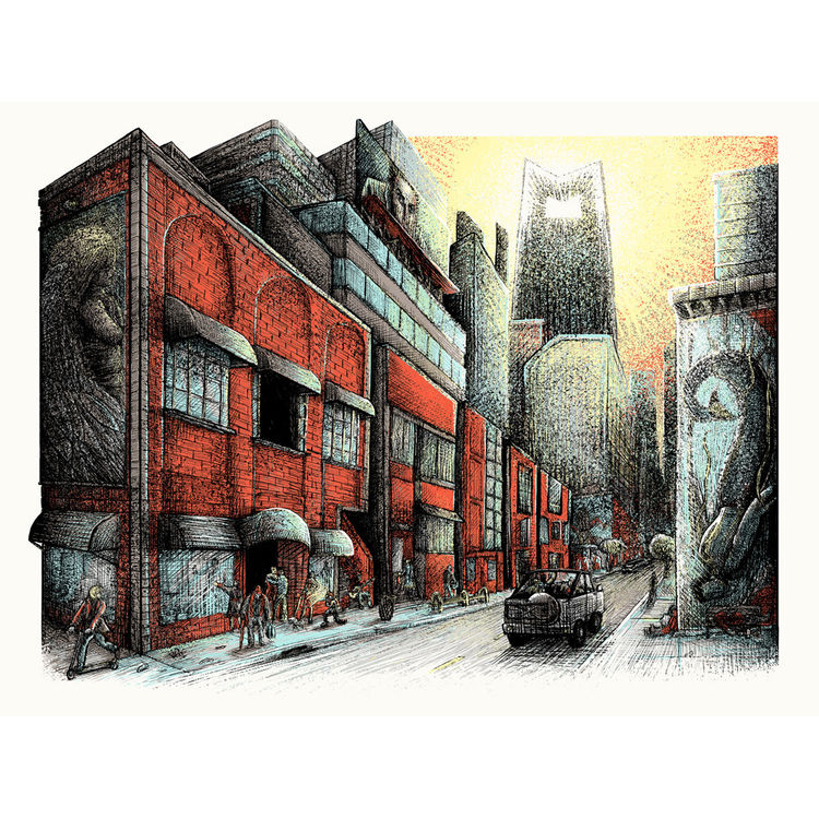 "Relax" Print by Shane Lewis