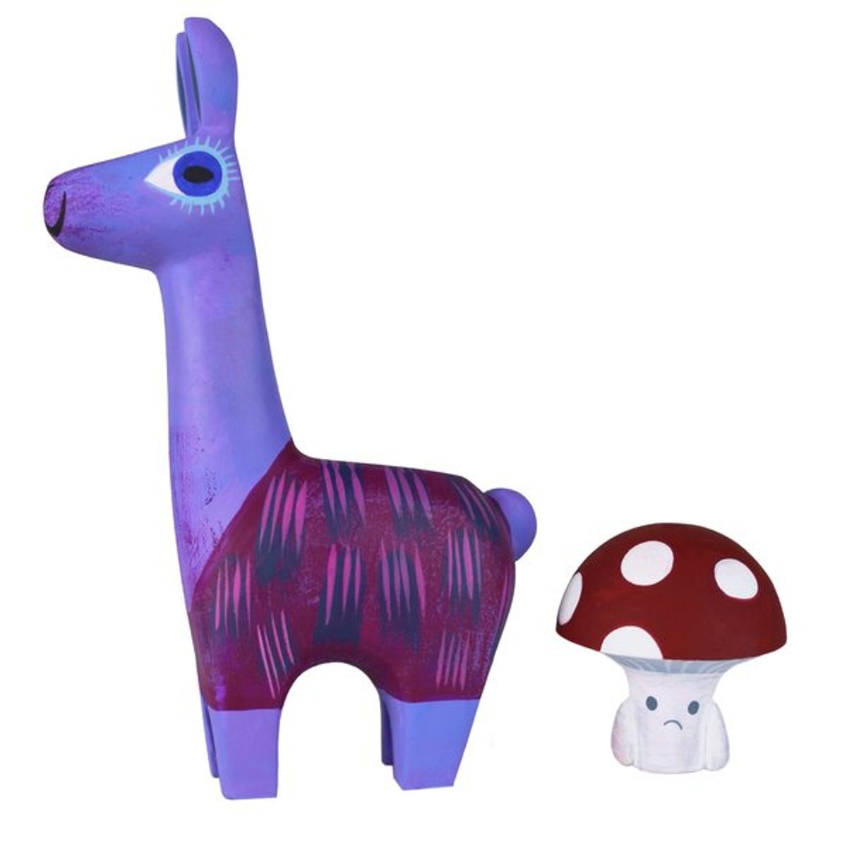 Llama and Toadstool