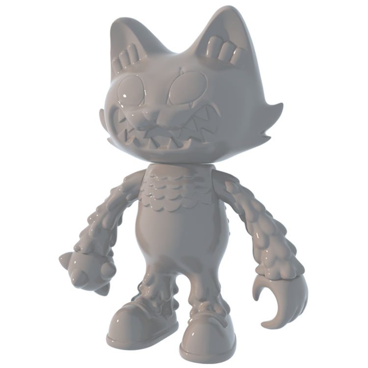 Wananeko - White/DIY by Cristina Ravenna