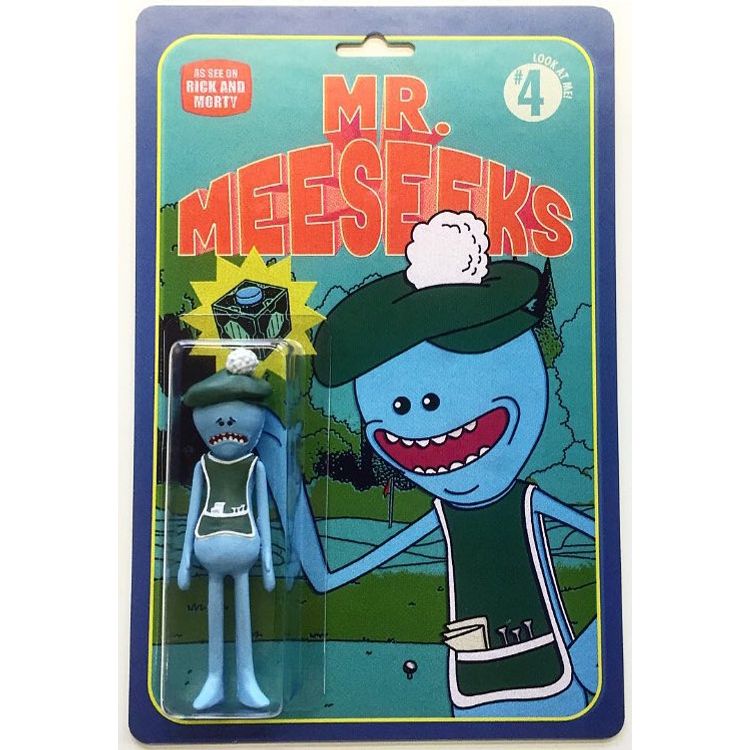 HI! I'M MR MEESEEKS! LOOK AT ME! by Retroband (Aaron Moreno)