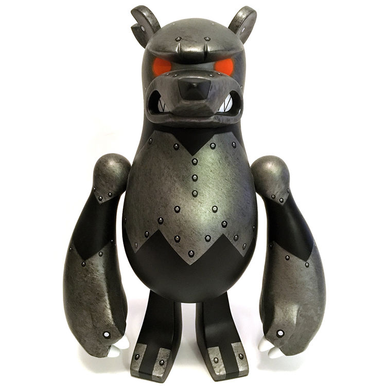 Knuckle Bear - Dark Iron Orange Eyes by Touma