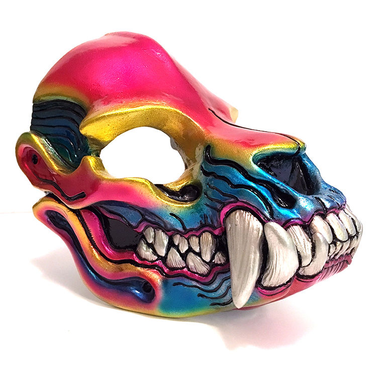 Rainbow Skull Beast Mask by Topheroy (Chris Douglas)