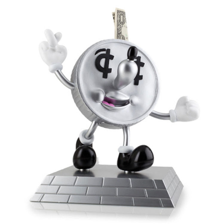 Lucky Dime Money Bank by Jeremyville