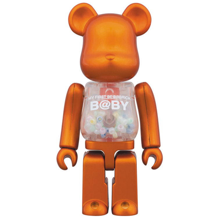 100% - My First Be@rbrick B@by Pearl Orange by Chiaki Kuriyama