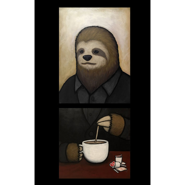 Coffee/Sloth by Luke Chueh