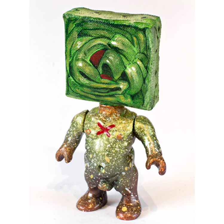 Mini Johnny Paint Me Motherfucker "drip mutant" by Emilio Subirá