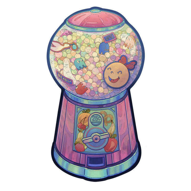 Pac-Dot Machine by Nicole Gustafsson
