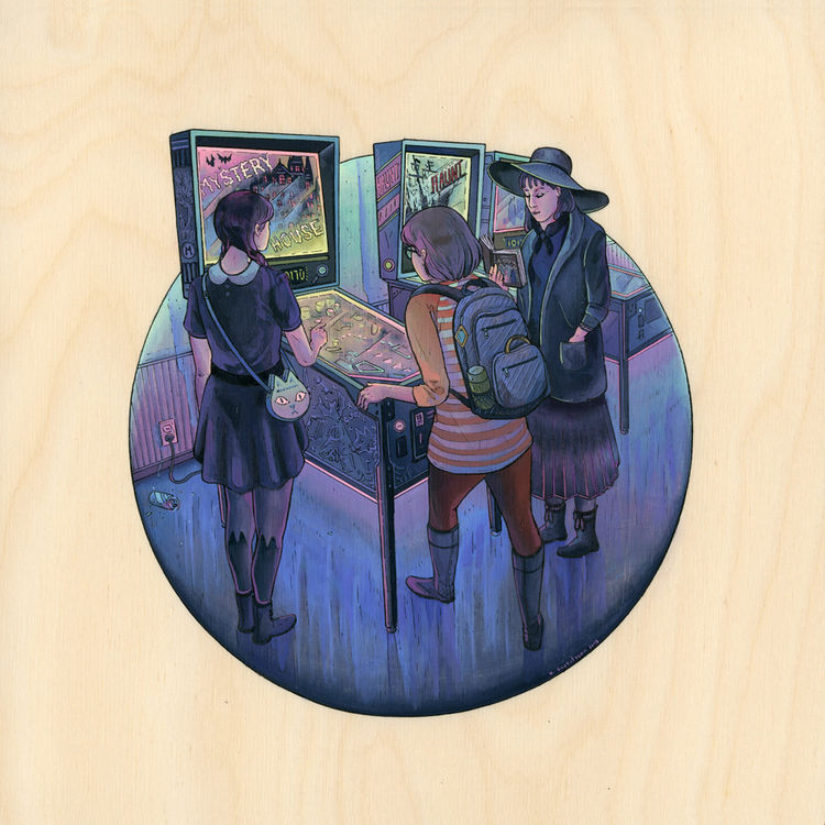 Pinball Wizardesses by Nicole Gustafsson