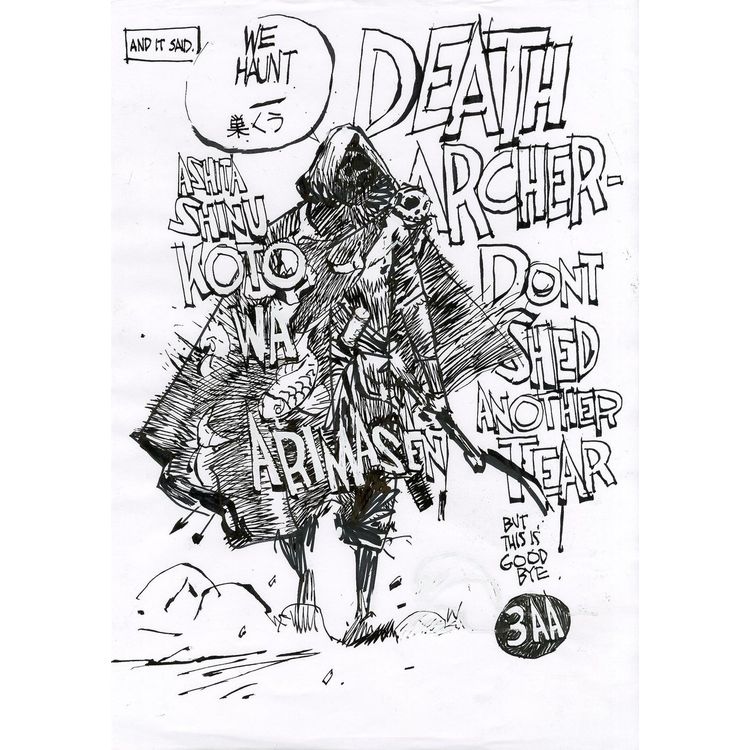 Death Archer by Ashley Wood