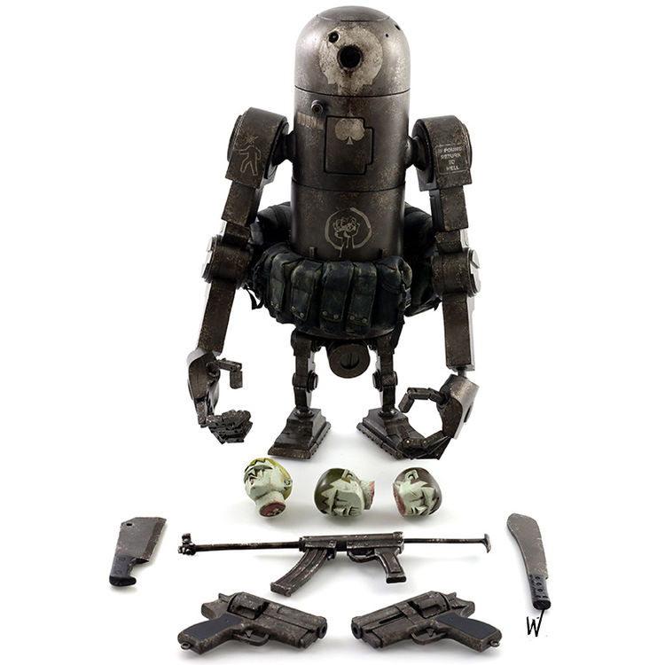 Dirty Deeds Bertie MK2 Release 4 by Ashley Wood